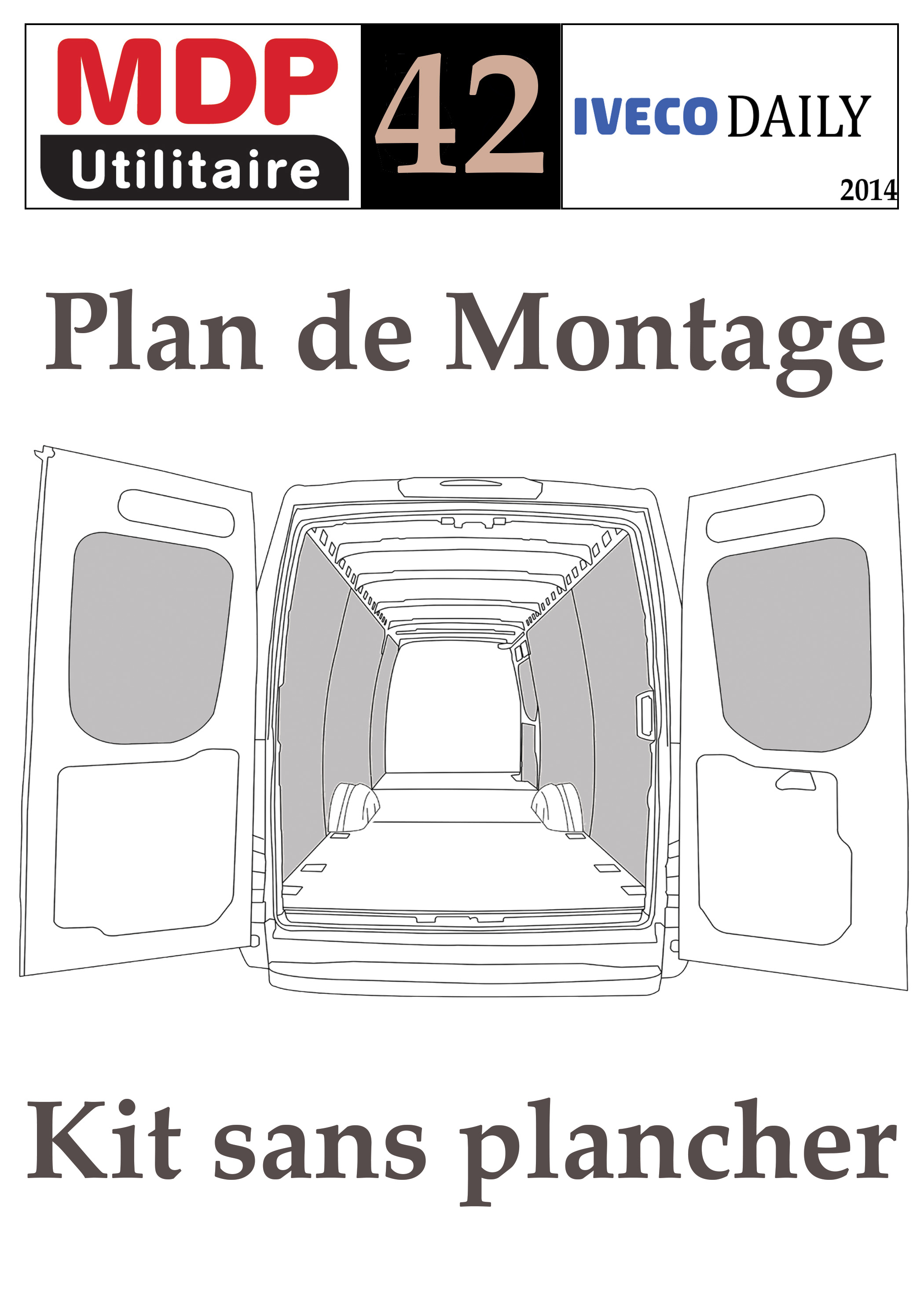Notice 42-2 Kit sans Plancher